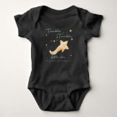 Twinkle Twinkle Little Star Boho Herfst Personalis Romper (Voorkant)