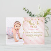 Twinkle Twinkle Little Star Carte de remerciements (Debout devant)