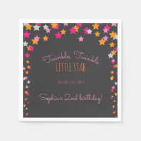 Twinkle Twinkle Little Star Chalkboard Verjaardag