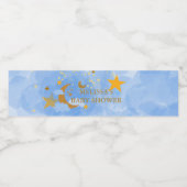 Twinkle Twinkle Little Star Custom Waterfles Etiket (Enkel label)