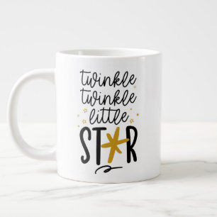Twinkle Twinkle Little Star Doodle Extra Grote Beker