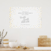 Twinkle Twinkle Little Star Douche Affiche de bien (Cuisine)