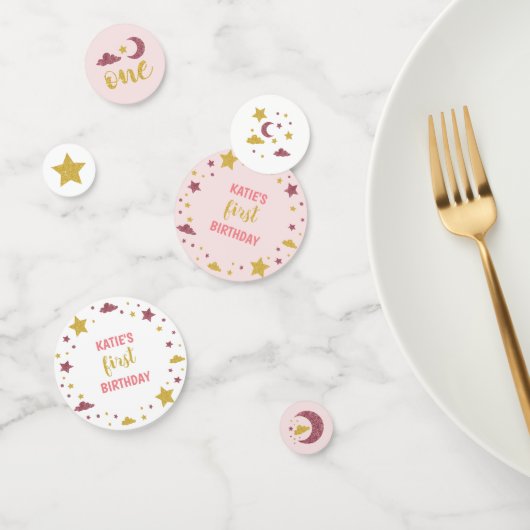 Twinkle Twinkle Little Star First Birthday Confetti (Groep)
