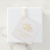 Twinkle Twinkle Little Star Gold Foil Bedankjes Labels (Met doos)