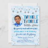 Twinkle Twinkle Little Star Invitation (Devant)