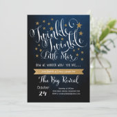 Twinkle Twinkle Little Star Invitation (Debout devant)