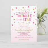 Twinkle Twinkle Little Star Invitation d'anniversa (Debout devant)