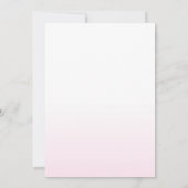 Twinkle Twinkle Little Star Invitation d'anniversa (Dos)