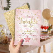 Twinkle Twinkle Little Star Invitation d'anniversa