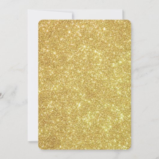 Twinkle Twinkle Little Star Invitation d'anniversa (Dos)