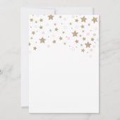Twinkle Twinkle Little Star invitation de premier  (Dos)