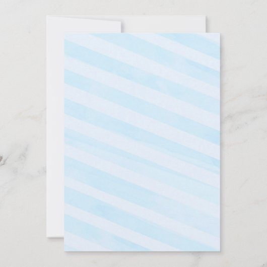 Twinkle Twinkle Little Star Invitation Kaart (Achterkant)