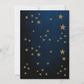 Twinkle Twinkle Little Star Invitation Kaart (Achterkant)