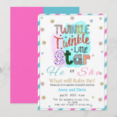 Twinkle Twinkle Little Star Kaart (Voorkant / Achterkant)