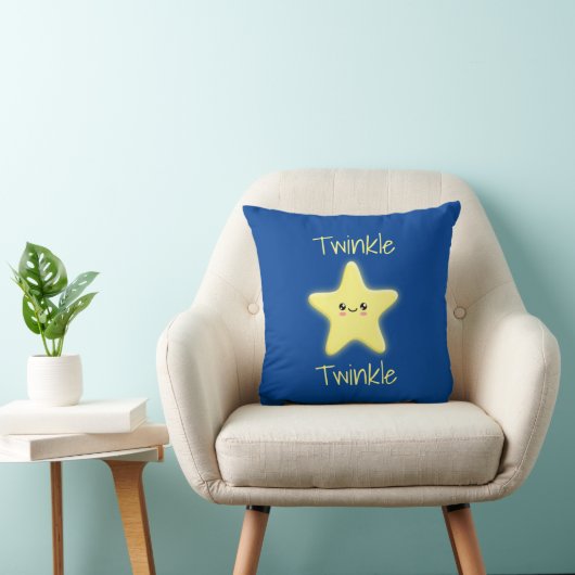 Twinkle Twinkle Little Star Kussen (Stoel)
