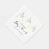 Twinkle Twinkle Little Star Neutral Baby shower Servet (Hoek)