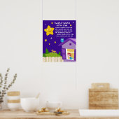 Twinkle Twinkle Little Star Nursery Rhyme Poster (Keuken)