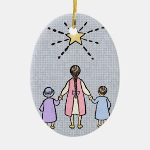 Twinkle Twinkle Little Star Oude Kinderrijmpje Keramisch Ornament