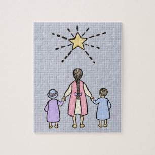 Twinkle Twinkle Little Star Oude Kinderrijmpjes Legpuzzel