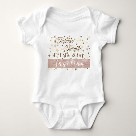 Twinkle Twinkle Little Star Romper (Voorkant)