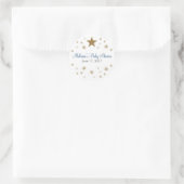 Twinkle Twinkle Little Star-Stickers Ronde Sticker (Tas)