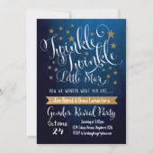 Twinkle Twinkle Little Star Uitnodiging (Voorkant)