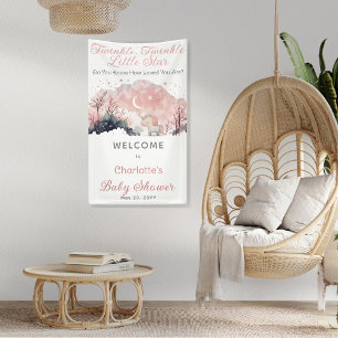 Twinkle Twinkle Little Star Unicorn Baby shower Spandoek