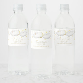 Twinkle Twinkle Little Star Water Bottle Labels Waterfles Etiket