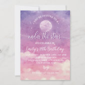 Twinkle Twinkle Little Stars Invitation Anniversai (Devant)