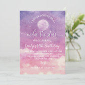 Twinkle Twinkle Little Stars Invitation Anniversai (Debout devant)