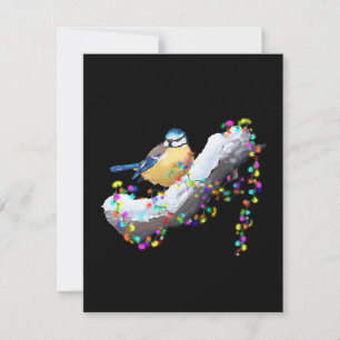 Twinkle Twinkle Little Tit Feestdagenkaart