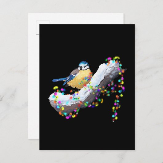 Twinkle Twinkle Little Tit Uitnodiging Briefkaart (Voorkant / Achterkant)