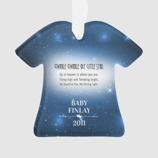 Twinkle Twinkle My Little Star Ornament (voorkant)