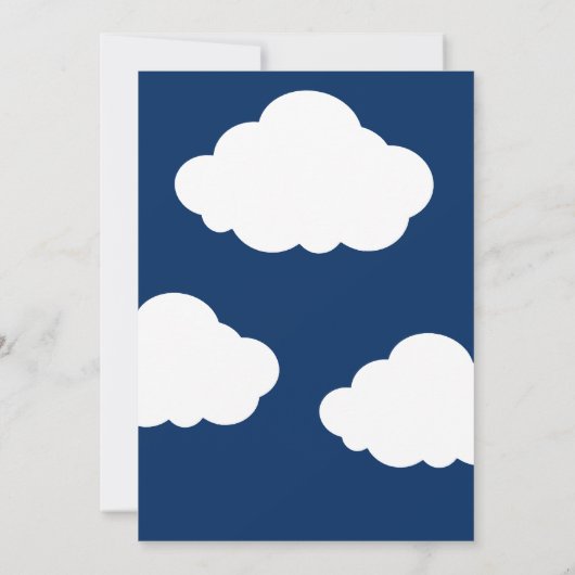 Twinkle Twinkle ONEderful Boy Eerste Verjaardag Kaart (Achterkant)