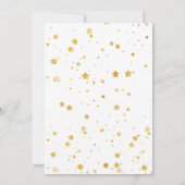 Twinkle-twinkle sterman onthult glitter kaart (Achterkant)