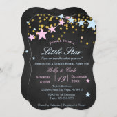 Twinkle Twinkle wat je man bent Kaart (Voorkant / Achterkant)