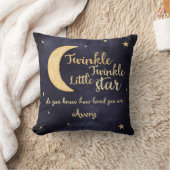 Twinkle Twinkle-waterverf voor kleine sterren Kussen (Deken)