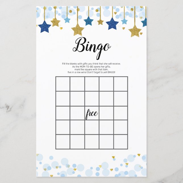 Twinkle Waterverf Bingo Game (Voorkant)
