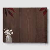 Twinklights mariage rustique livre d'hôtes (Verso)