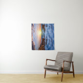 Twinkling IJslandse zonsondergang Wandkleed (In situ)