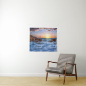 Twinkling IJslandse zonsondergang Wandkleed (In Situ (horizontaal))