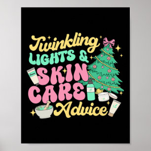 Twinkling Lights & amp; huidverzorging advies Poster