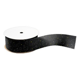 Twinkling Magische Sky Star Dieren Grosgrain Lint
