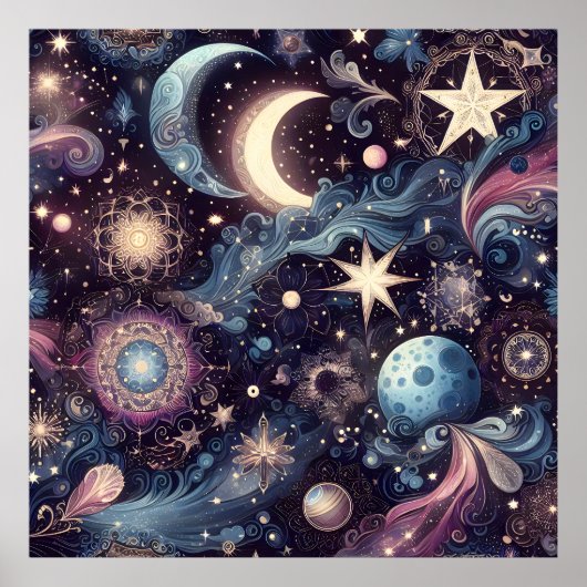 Twinkling Stardust Poster (Voorkant)