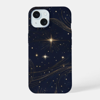 Twinkling sterren iPhone 15 hoesje