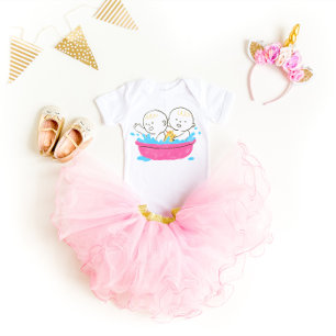 Twinnies Dubbele Trouble in de Tub Romper