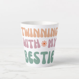 Twinning met mijn beste vriendin Groovy vriendscha Latte Mok