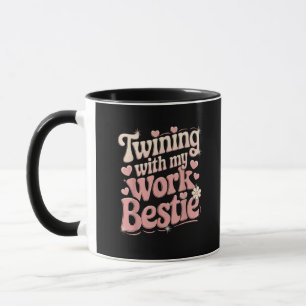 Twinning met mijn beste werk mok
