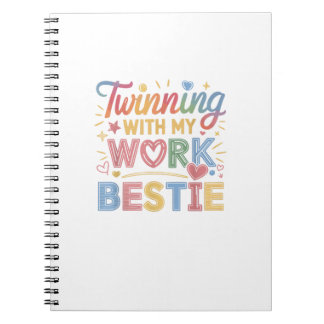 Twinning met mijn beste werk notitieboek