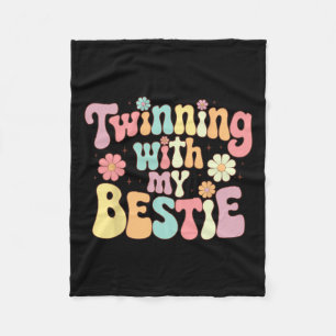 Twinning Met Mijn Bestie Fleece Deken